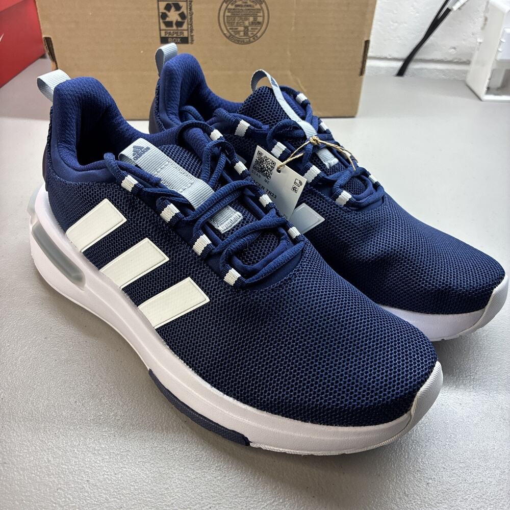 ADIDAS TR23 NAVY BLUE Cloudfoam SIZE 7.5 RUNNING SHOES TRAINING GYM SHOES